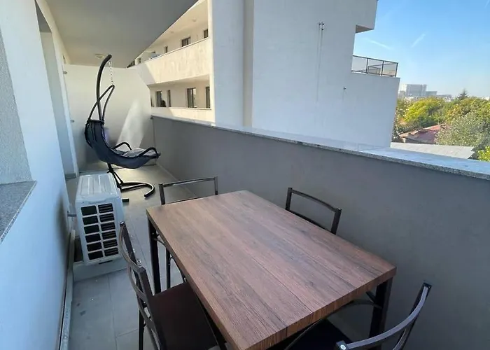 Carol New Building With Balcony